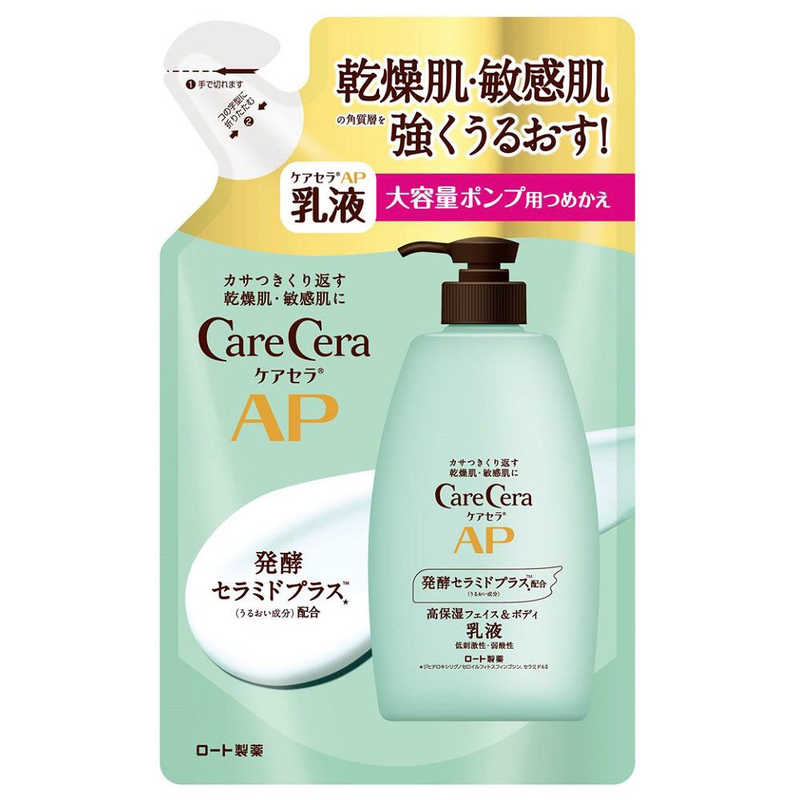 ロート製薬 CareCera(ケアセラ)APフェイス ボディ乳液 つめかえ用(大容量)370mL