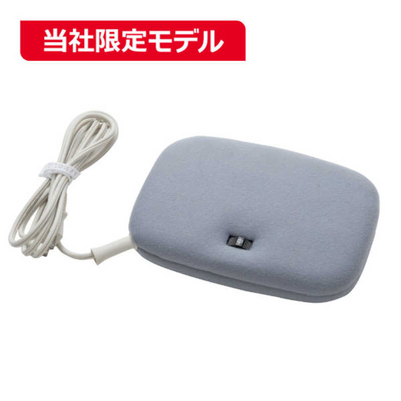 広電 電気あんか 平形 温度調節機能 省エネ 16×23×5cm グレー BAH601-H