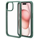 ラスタバナナ　iPhone15 6.1インチ VANILLA PACK AIRSOLID ハイブリッドケース TPU×アクリル 5H 衝撃吸収 GR×CL