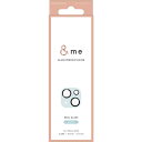 エレコム ELECOM iPhone 15(6.1インチ) レンズフィルム/ガラス/&Me/パレットカラー/ブルー PM-A23AFLLP1BU