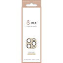 エレコム ELECOM iPhone 15 Pro(6.1インチ)用 レンズフィルム/ガラス/&Me/パレットカラー/カフェオレ PM-A23CFLLP1BE