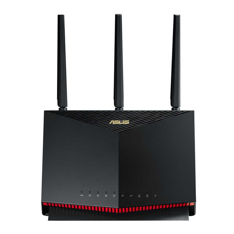 ASUS エイスース　RTシリーズ AX86U PRO(AX5700 デュアルバンド 5GHz 4804 Mbps、2.4GHz 861Mbps、最大5700 Mbps) ［Wi-Fi 6(ax) /IPv6対応］　RT-AX86UPRO/J