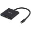 ꡼ϥUSB3.2 Gen1 ɥå󥰥ơ 3in1 ֥å USB Power DeliveryбϡGH-MHC3A-BK