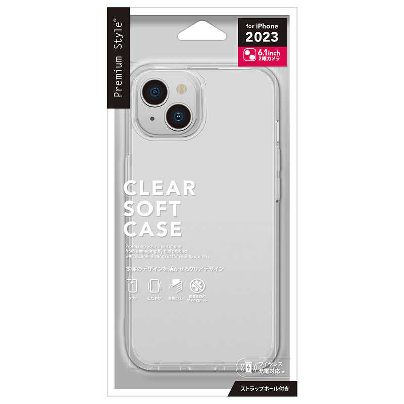 PGAiPhone 15(6.1) եȥ ǥ Premium Style ꥢPG-23ATP03CL