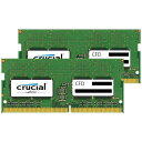 CFD 増設用メモリ Crucial スタンダードモデル SO-DIMM DDR4 /4GB /2枚 W4N2400CM4GQ