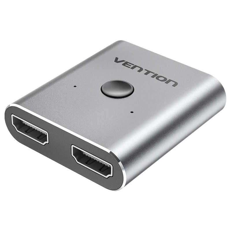 VENTION　2-Port to 1-Port HDMI 双方向スイッチャー シルバー ［2入力 /1出力 /4K対応 /手動］　AF-2373