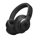 JBL　ワイヤレスヘッドホン ノイズキャンセリング対応 ブラ