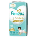 P&G　Pampers(パンパース)肌へのいちばん パンツ スーパージャンボ Mはいはい(5-10kg)48枚