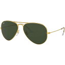 レイバン AVIATOR LARGE METAL 001 62mm ゴ...(4)