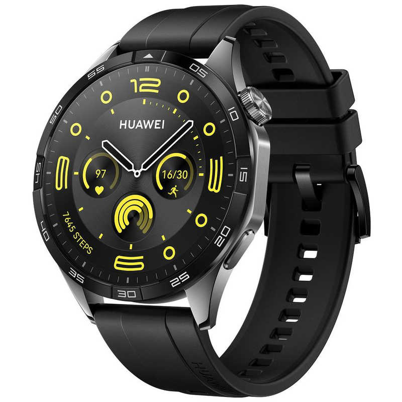 ファーウェイ スマートウォッチ メンズ HUAWEI　スマートウォッチ WATCH GT4 46mm Black　WATCHGT446MMBK