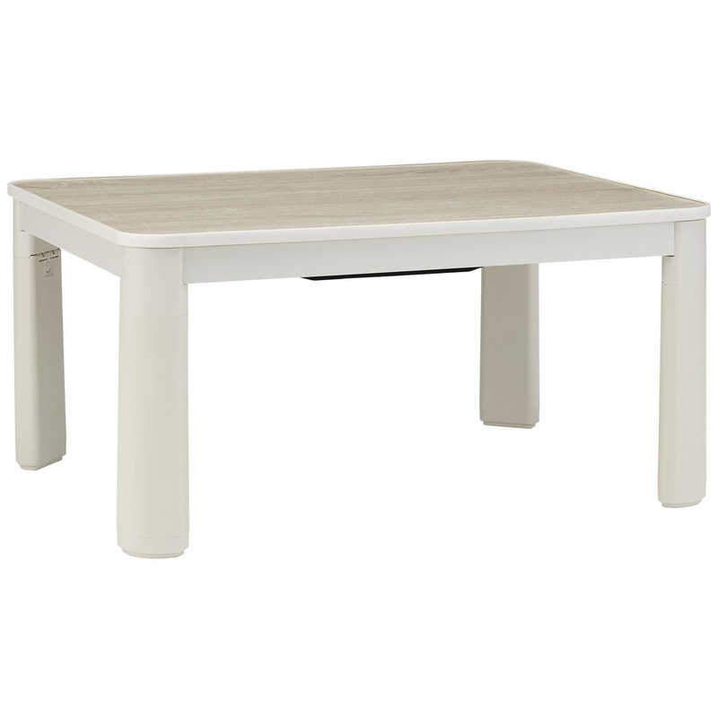 ユアサ　リバーシブル天板＆折れ脚 カジュアルこたつ [約60×80cm /長方形]　YKC-F860MD-NIV