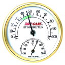 トーリハン アナログ湿度計-G-DC-金具付 アナログシツドケイGDC