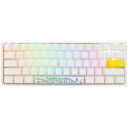 Ducky　One 2 Pro Mini RGB Pure White Cherry Speed Silver RGB　ONE2PROMINISILVER