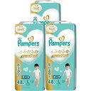 P&G　(ケース販売)Pampers(パンパース)はじめての肌へのいちばん テープ ウルトラジャンボ L(9-14kg)48枚×3個