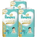 P&G (ケース販売)Pampers(パンパース)はじめての肌へのいちばん テープ ウルトラジャンボ M(6-11kg)58枚×3個
