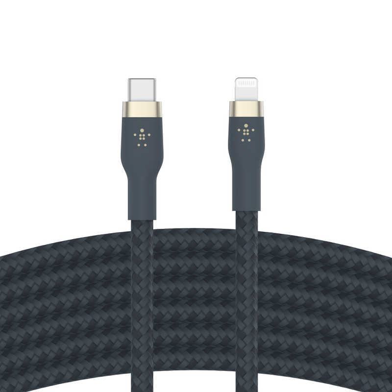 BELKIN　BOOST↑CHARGE PRO Flexライトニング to USB-Cケーブル 1m ブルー　CAA011BT1MBL
