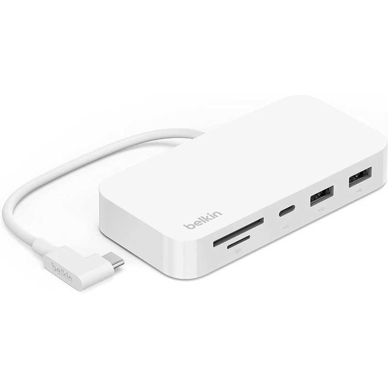BELKIN　[USB-C オス→メス カードスロットx2 / LAN / USB-Ax2 / USB-C]ドッキングステーション　INC011..
