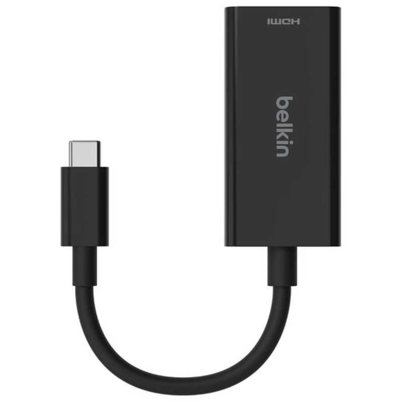 BELKIN　USB-C to HDMI 2.1 アダプター [HDMI⇔TypeC /スタンダードタイプ] 　AVC013btBK