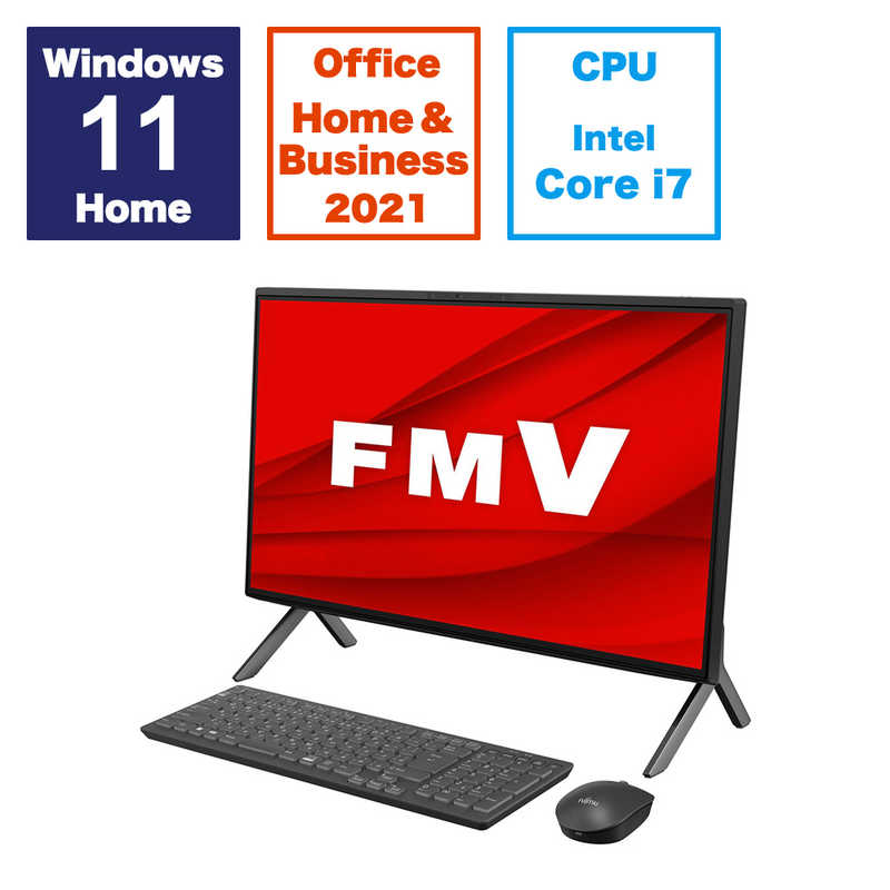 ٻ̡FUJITSUFMV ESPRIMO FH77/H3 FMV ESPRIMO 23.8 /intel Core i7 /ꡧ16GB /SSD512GB /2023ǯ11ǥ ֥åFMVF77H3B