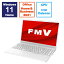 ٻ̡FUJITSUΡȥѥ FMV Lite 3515/H3 Хۥ磻 [15.6 /Win11 Home /Celeron /ꡧ8GB /SSD256GB /Office]FMV3515H3W