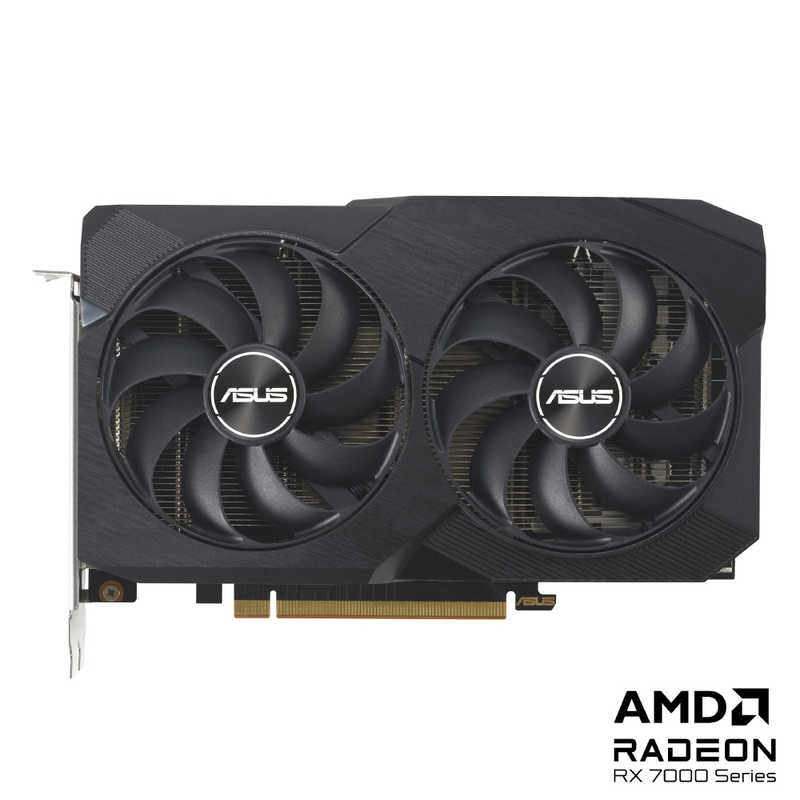 Dual Radeon RX 7600 V2 OC Edition 8GB GDDR6 DUAL-RX7600-O8G-V2