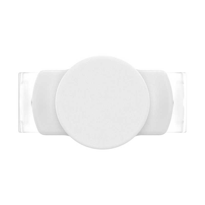 POPSOCKETS Slide Stretch White with SQUARE Edges(四角い角) 805461