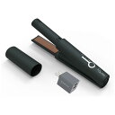 マイナスイオンストレートヘアアイロン mirei (ミレイ)（USB充電式） PMHI01-CB 墨/カーボンブラック