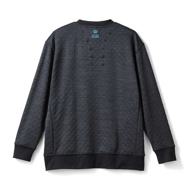 コラントッテ　メンズ シャツ レスノ マグネリカバリーウェアロングスリーブ(Sサイズ/) 杢グレー　AJCJC09S