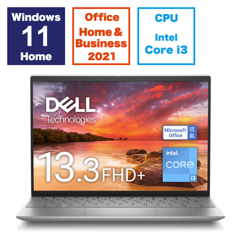 DELLǥ롡Inspiron 13 5330 13.3 /Windows11 Home /intel Core i3 / Office HomeandBusiness Premium /2023ߥǥϡMI533-DWHBCS
