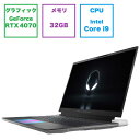 DELL　デル　Alienware x16 ［RTX 4070(最大140W)/16.0型/Windows 11 Home(英語版)/intel Core i9 / 2023秋冬モデル］ ルナシルバー　NAX96E-DWLCW