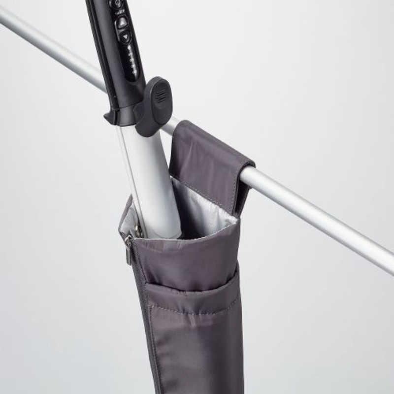 エレコム　ELECOM　ヘアアイロンホルダー/断熱素材/耐熱250度/吊リ下ゲ/一時置キ/グレー　BA-HIHLFGR