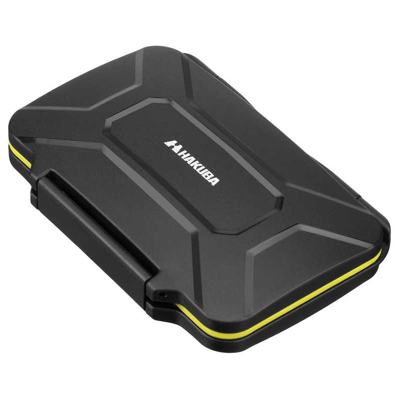 ハクバ　ハードメモリーカードケース CFB3SD4(CFexpress Type B/XQD/SD カード用) イエロー　DMC-23CFB3SD4YL