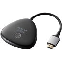 エレコム ELECOM ワイヤレス HDMI 無線 送信機 4K HDMIコネクタ ( DH-WLRX1BK 受信機 別途必要 ) ミラーリング マルチディスプ...