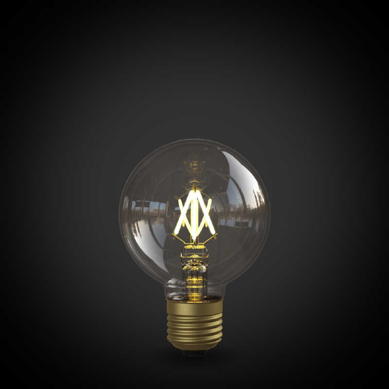 ビートソニック LED電球 ボール70 点光源 Siphon [E26 /ボール電球形 /40W相当 /電球色 /1個 /全方向タイプ] LDF120D [3]