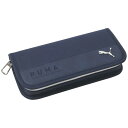 クツワ PUMA プーマ メタルキャットペンケース 紺 PM388NB