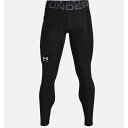 アンダーアーマー　メンズ UAヒートギアアーマー レギンス UA HG Armour Leggings(XXLサイズ/) Black×White　1361586_22SS