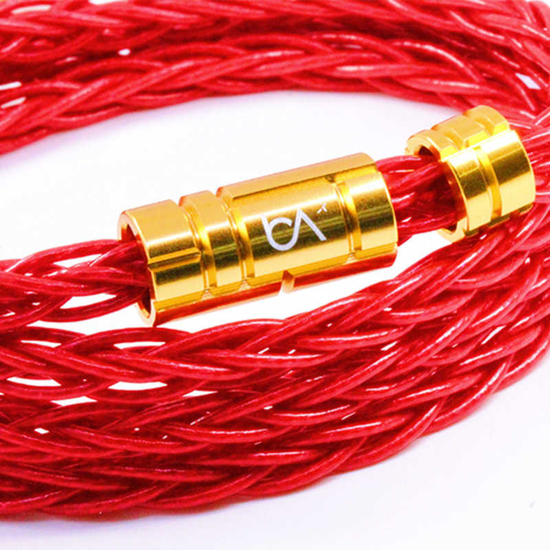 BEATAUDIOꥱ֥ 8Wire - Custom - 3.5mm Vermilion MKIIIBEA1192