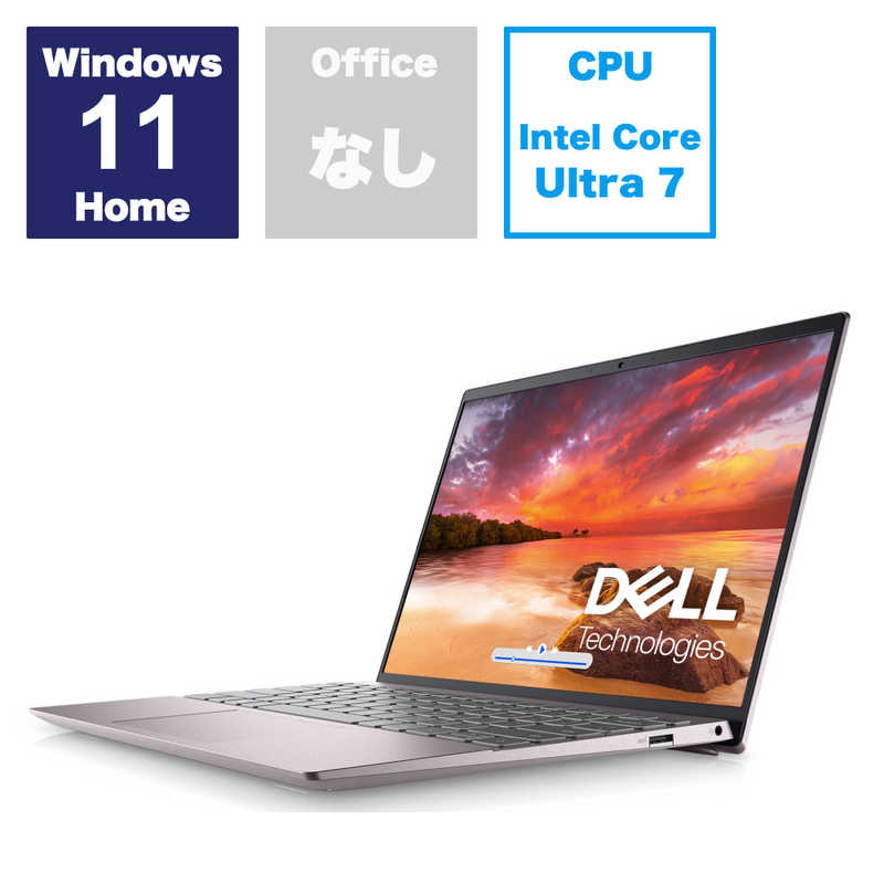 DELLǥ롡Ρȥѥ Inspiron 13 5330 [ 13.3 / Win11 Home / Core Ultra 7 / 16GB / SSD1TB ] 饤ȥԥ󥯡MI583-DWLCP