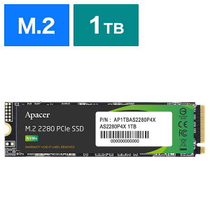 APACER¢SSD PCI-Express³ AS2280P4X 1TB M.2 2280 1TB /M.2ϡ֥Х륯ʡסAP1TBAS2280P4X-1