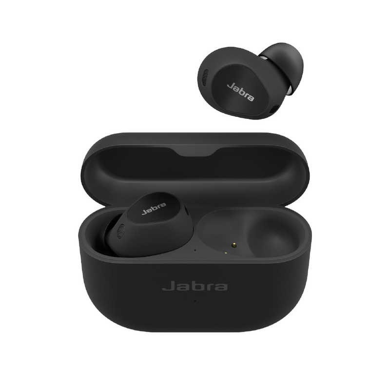 Jabra Elite 10 Gloss Black ジャブラ ワイヤレスイヤホン ノイズキャンセリング Bluetooth イヤホン ワイヤレス カナル型 防水 防塵 IP57 かわいい 通話重視 無料 国内