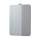エレコム ELECOM 11インチ iPad Pro(第4/3/2世代)用 フラップケース グレー TB-A23PMWVDGY