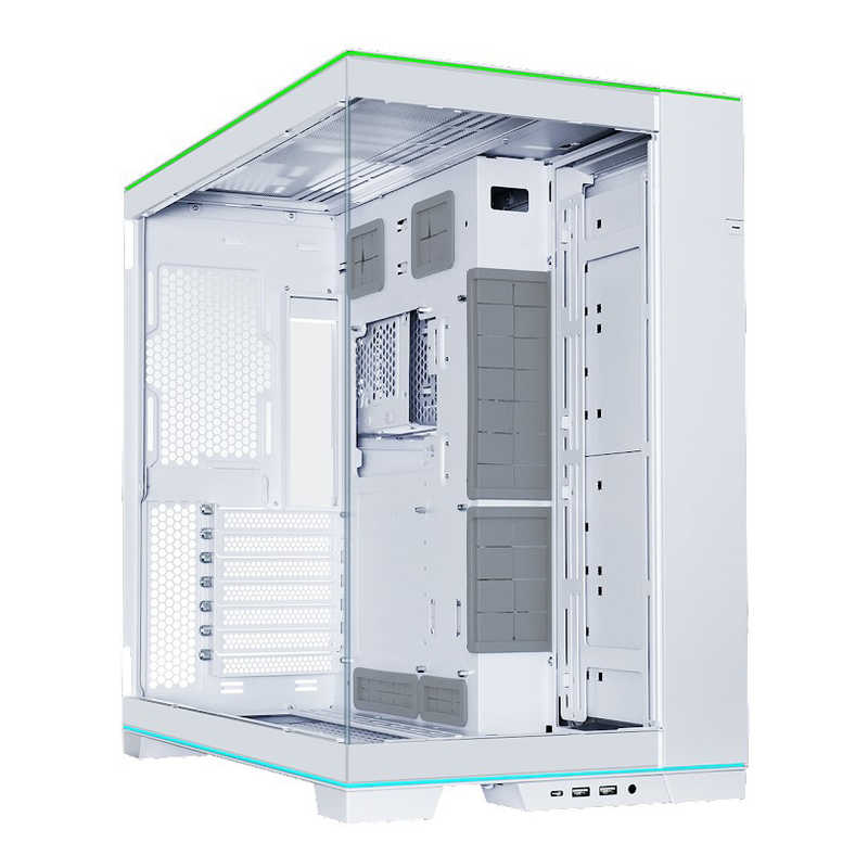 LIANLI PCケース［ATX /Micro ATX /Extended ATX /Mini-ITX］O11D EVO RGB ホワイト O11DEVORGBWT