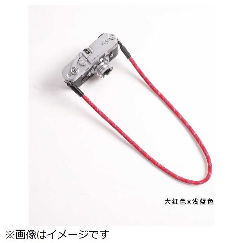 CAMIN　カメラストラップ　DCS005214 赤/スカイブルー