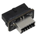 アイネックス 内部USB3.0 - フロントUSB Type-Cヘッダー変換アダプタ USB-025(2)