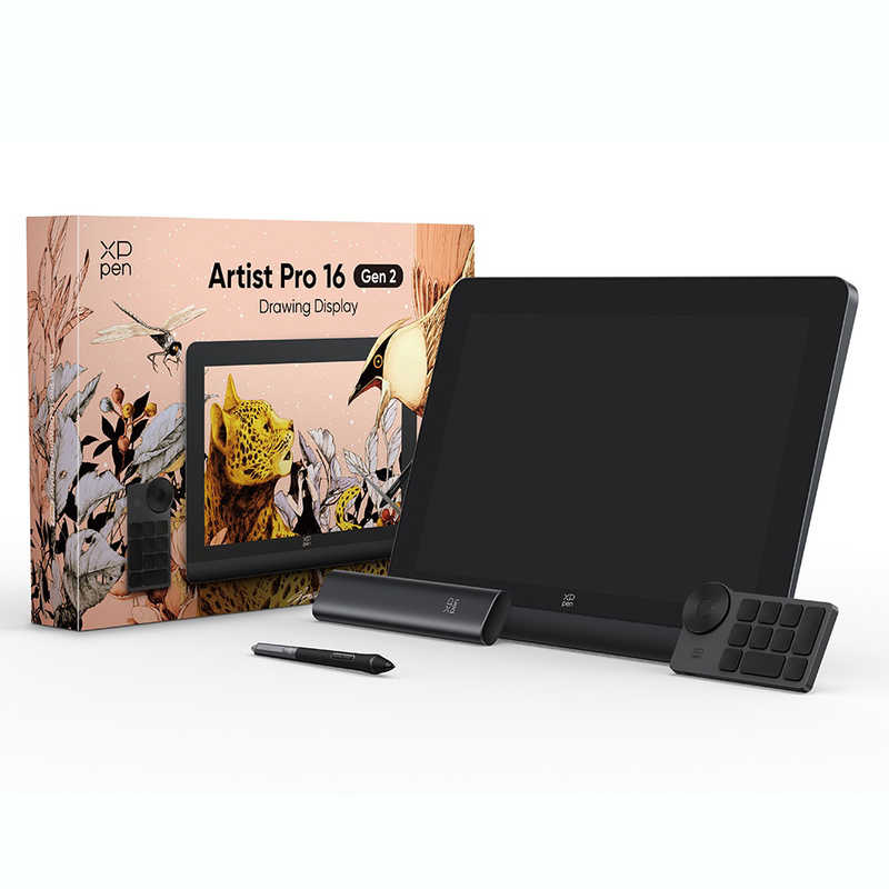 XPPEN　液晶ペンタブレット Artist Pro 16（Gen 2） [16型] ブラック・グレー　MD160QH_AD41