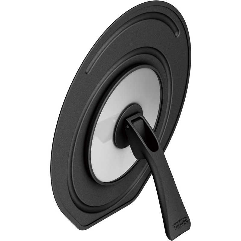 サーモス　折りたたみスタンド式フタ ブラック　KLC-002-BK