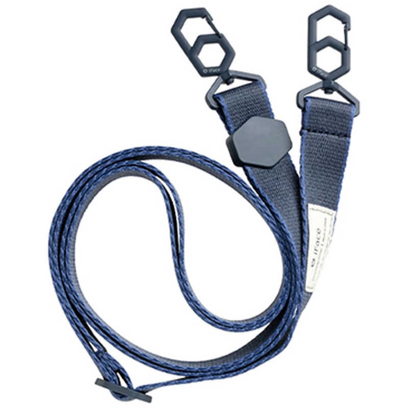 HAMEE　iFace Hang and ショルダーストラップ iFace ネイビー　41-958681のサムネイル