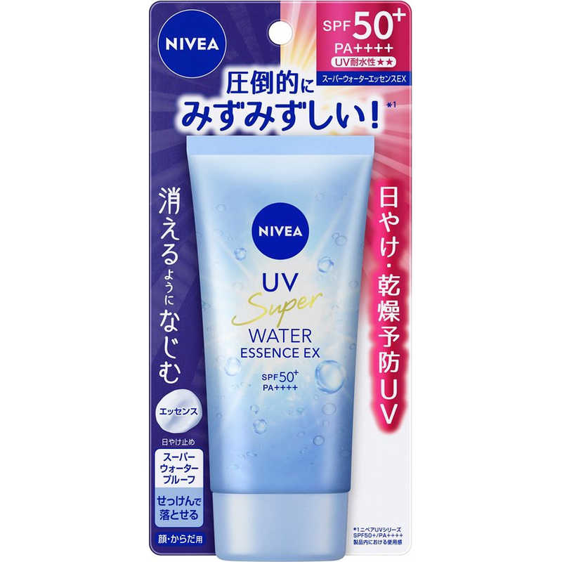 花王　NIVEA(ニベア)UV ウォーターエッセンスEX 80g SPF50＋/PA＋＋＋＋のサムネイル