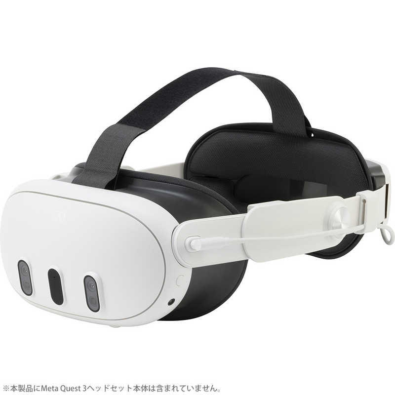 サイバーガジェット　MetaQuest3用拡張バッテリー付きヘッドストラップ ホワイト WH［Meta Quest3］　CY-MQ3AHS- r-kojima-11468464 コジマ楽天市場店 サンプル画像3