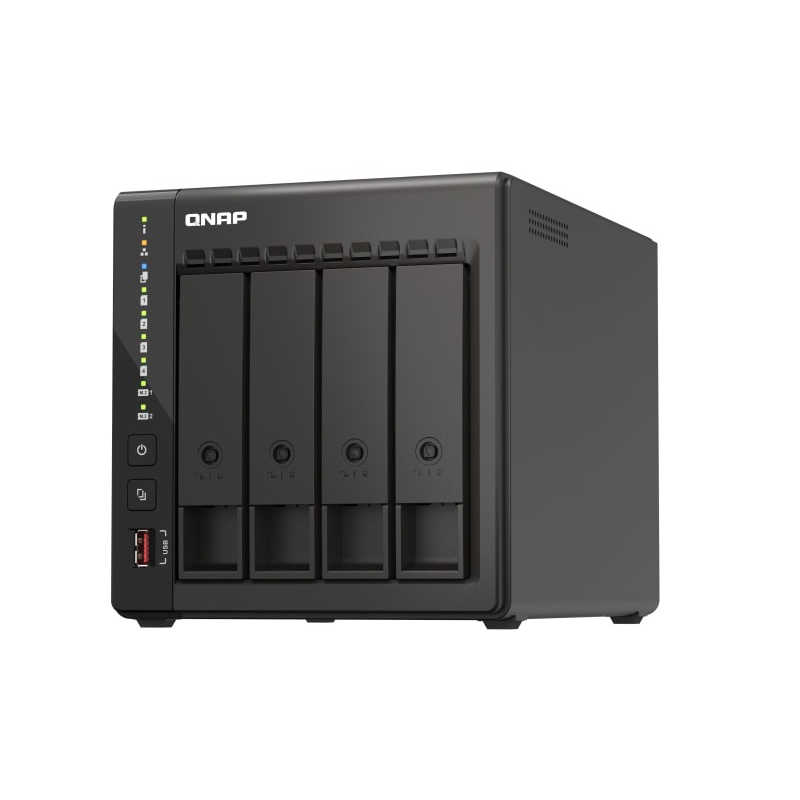 QNAP　QNAP NAS 8G ［タワー型 4ベイ］ ［80TB 3.5インチ］　TS-453E-8G